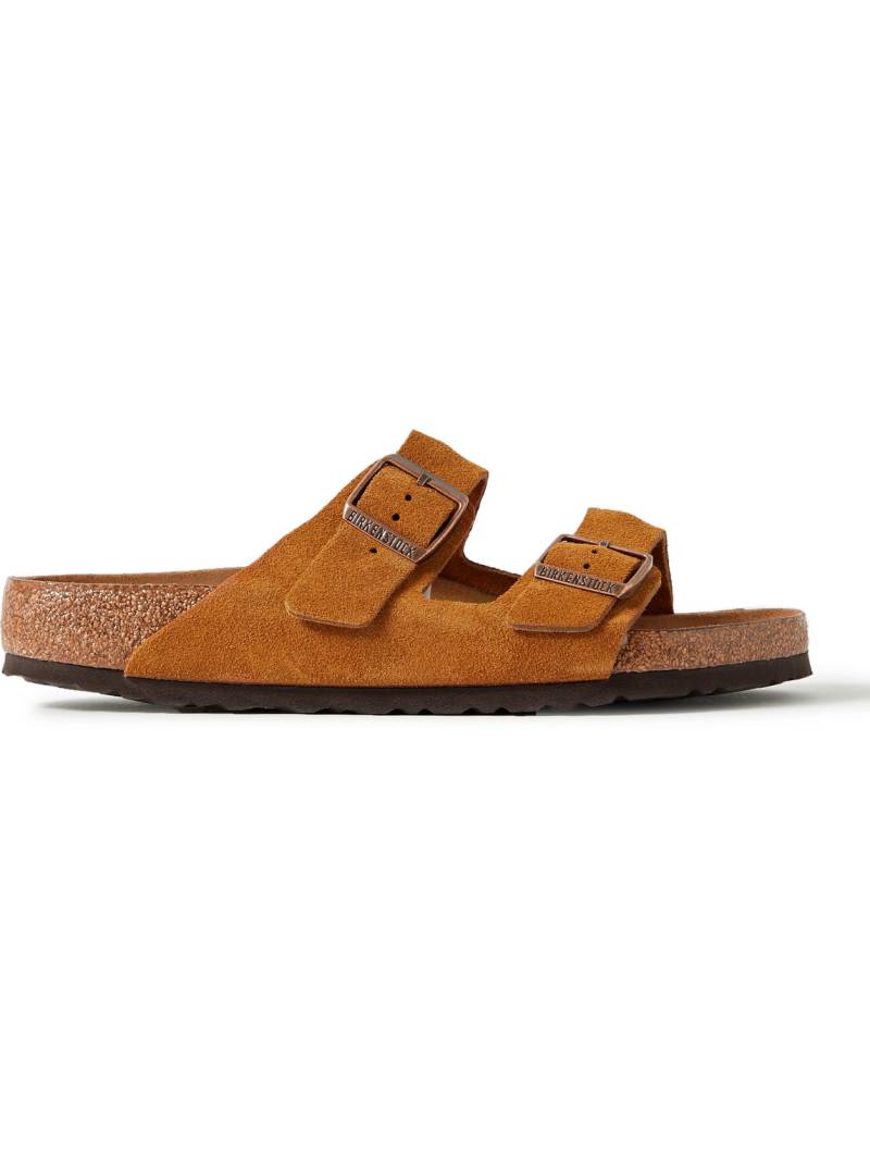 Birkenstock - Arizona Suede Sandals - Men - Brown - EU 43 von Birkenstock