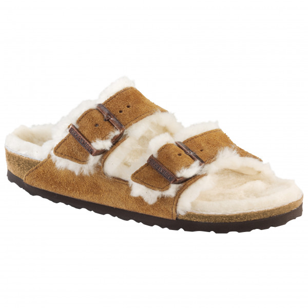 Birkenstock - Arizona VL Sheepskin - Hüttenschuhe Gr 36 - Regular beige von Birkenstock