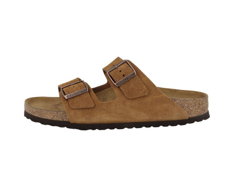 Birkenstock Arizona Veloursleder schmal Unisex Erwachsene Sandale Sandaletten, Sommerschuhe, Badeschuhe, Riemchen, Schlappen von Birkenstock