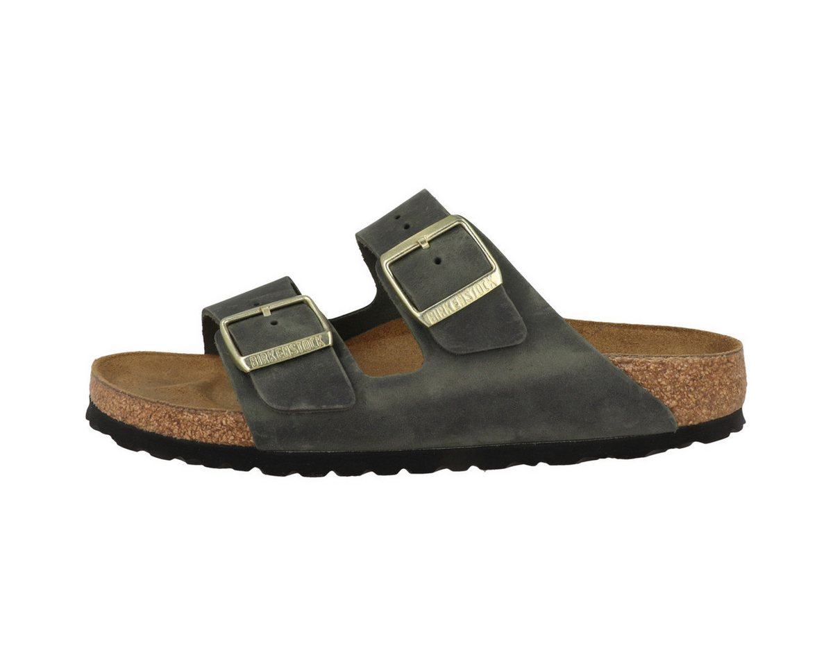Birkenstock Arizona geöltes Nubukleder schmal Damen Pantolette Birkenstock Arizona geöltes Nubukleder schmal Damen Pantolette von Birkenstock