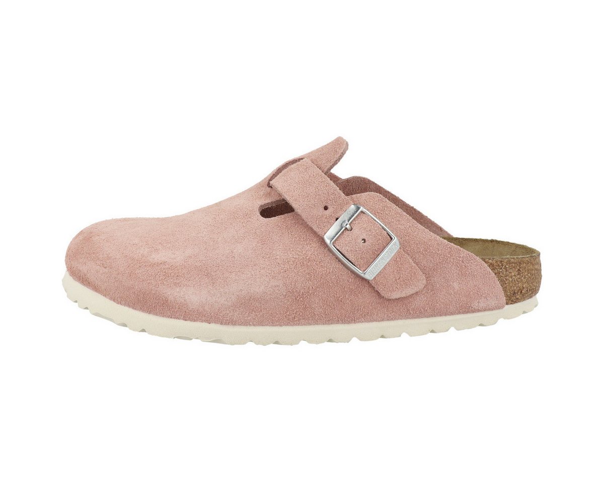 Birkenstock Boston SFB LEVE Weichbettung schmal Damen Clog Sandalen, Hausschuhe, Pantoletten, Badeschuhe, Gartenschuhe von Birkenstock