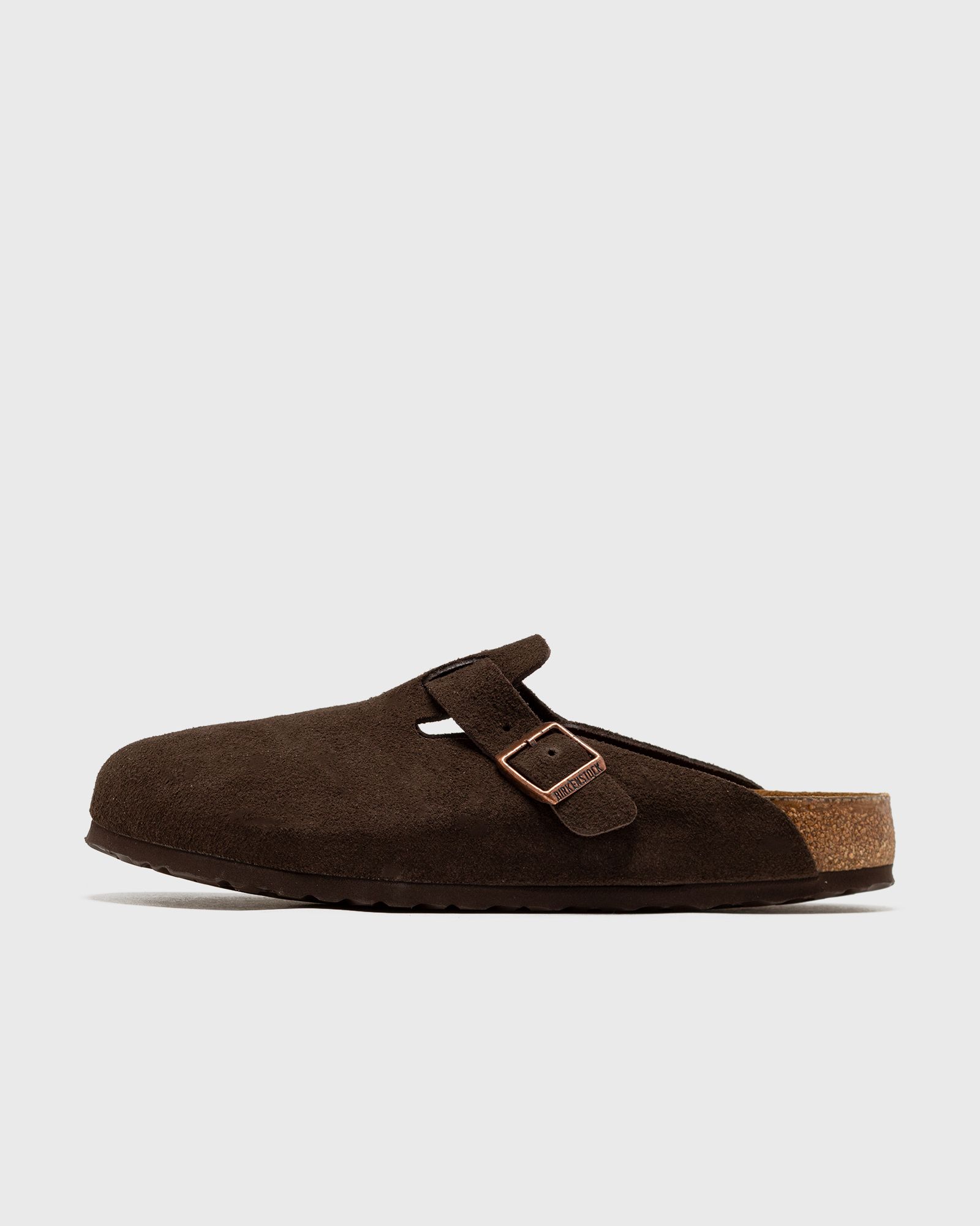 Birkenstock Boston SFB LEVE men Sandals & Slides brown in Größe:43 von Birkenstock