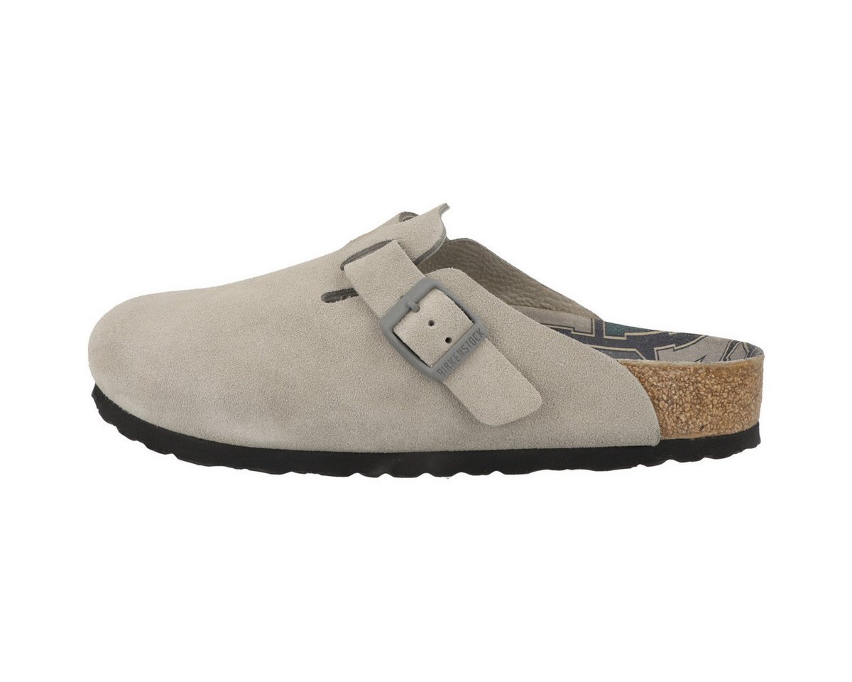 Birkenstock Boston Veloursleder normal Unisex Erwachsene Clog Sandalen, Hausschuhe, Pantoletten, Badeschuhe, Gartenschuhe von Birkenstock