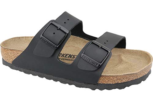 BIRKENSTOCK Classic Arizona Birko-Flor, Unisex-Erwachsene Pantoletten, Schwarz, 40 EU von Birkenstock