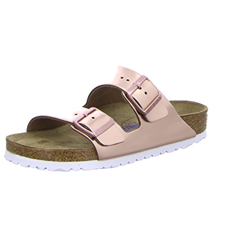 Birkenstock Arizona NL WB Metallic Copper, bronze(metalliccopper), Gr. 42 von BIRKENSTOCK