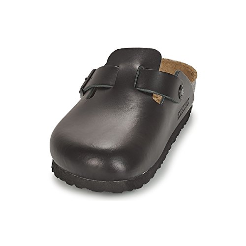 Birkenstock Boston, schwarz(schwarz), Gr. 43 von BIRKENSTOCK