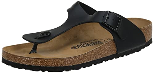 BIRKENSTOCK Gizeh, Damen Pantolette, schwarz(schwarz), Gr. 42 von BIRKENSTOCK