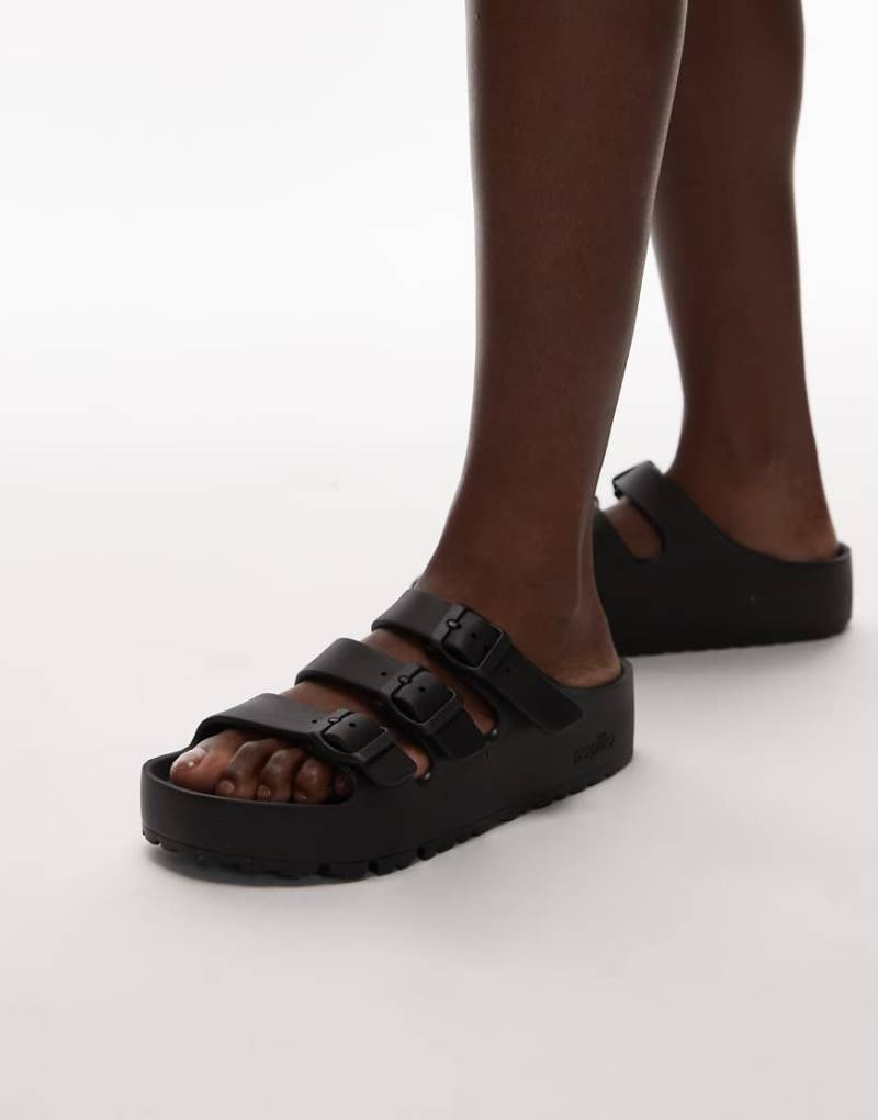 Birkenstock - Florida III - Schwarze Sandalen mit flexibler EVA-Plateausohle Birkenstock - Florida III - Schwarze Sandalen mit flexibler EVA-Plateausohle von Birkenstock