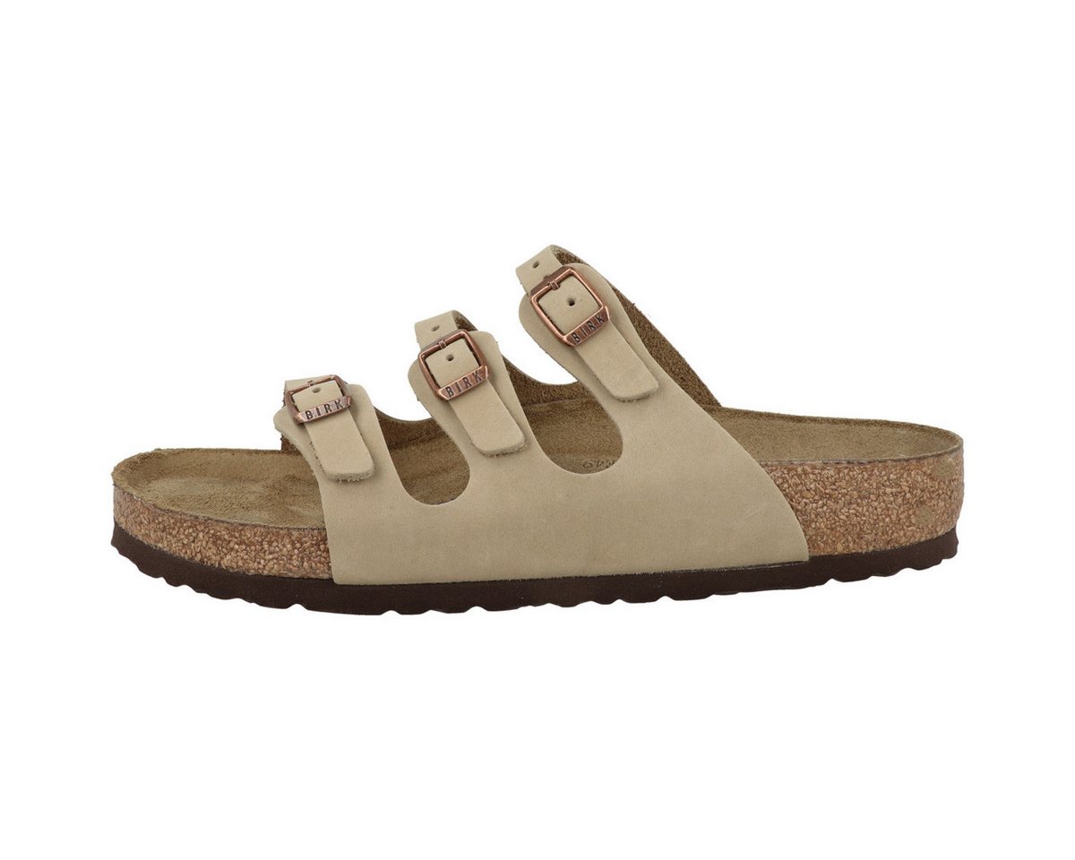 Birkenstock Florida SFB geöltes Nubukleder Weichbettung normal Sandale Sandaletten, Sommerschuhe, Badeschuhe, Riemchen, Schlappen von Birkenstock
