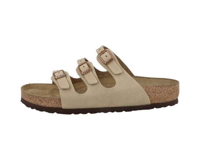 Birkenstock Florida SFB geöltes Nubukleder Weichbettung normal Sandale Sandaletten, Sommerschuhe, Badeschuhe, Riemchen, Schlappen von Birkenstock