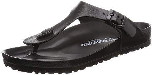 BIRKENSTOCK Unisex-Erwachsene Gizeh Zehentrenner, 36 EU, Schwarz Black von BIRKENSTOCK