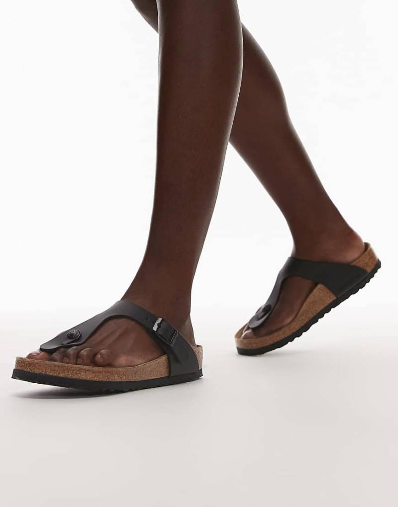 Birkenstock - Gizeh - Sandalen in Schwarz von Birkenstock