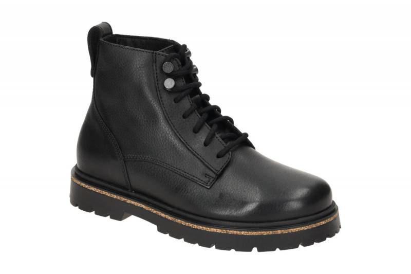 Birkenstock HIGHWOOD LACE MID 1028510 schwarz - bequeme Stiefelette f?r Damen von Birkenstock