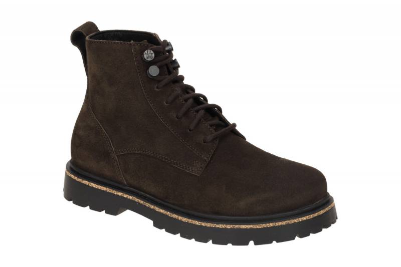 Birkenstock HIGHWOOD LACE MID 1028891 braun - bequeme Stiefelette f?r Damen von Birkenstock