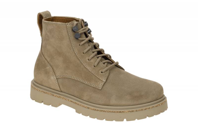 Birkenstock HIGHWOOD LACE MID 1028922 taupe - bequeme Stiefelette f?r Damen von Birkenstock