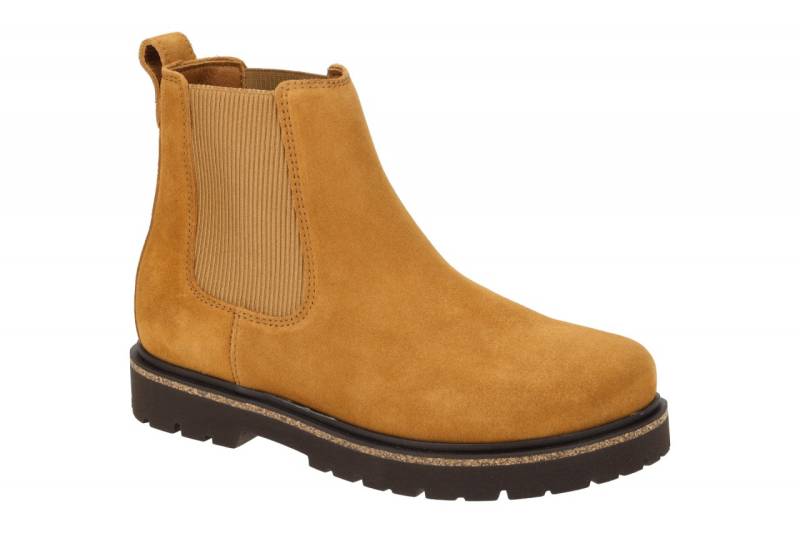 Birkenstock HIGHWOOD SLIP ON 1025771 hell-braun - bequeme Stiefelette f?r Damen von Birkenstock