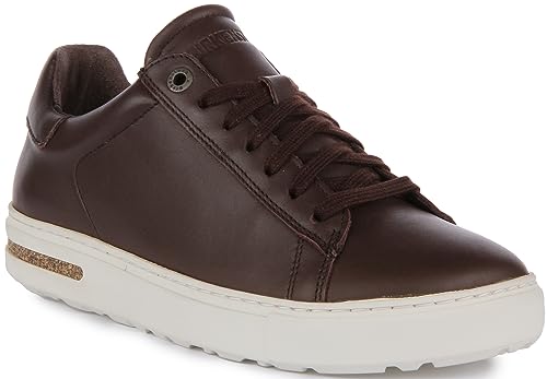 Birkenstock Herren Bend Low Men Roast, Natural Leather Sneaker, 38 EU von Birkenstock