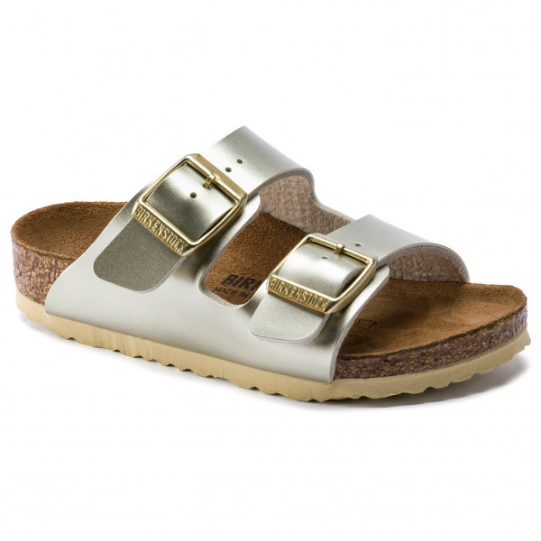 Birkenstock - Kid's Arizona Kids BF - Sandalen Gr 27 - Narrow braun/beige von Birkenstock