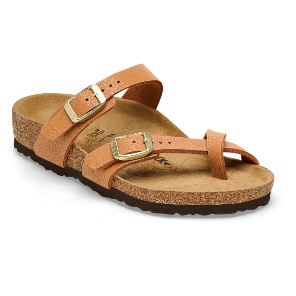 Birkenstock - Kid's Mayari BFBC Grained - Sandalen Gr 31 - Narrow braun/beige von Birkenstock