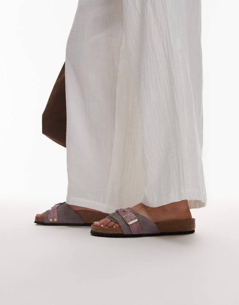 Birkenstock - Oita - Sandalen in verblasstem Lila mit geflochtenem Detail Birkenstock - Oita - Sandalen in verblasstem Lila mit geflochtenem Detail von Birkenstock