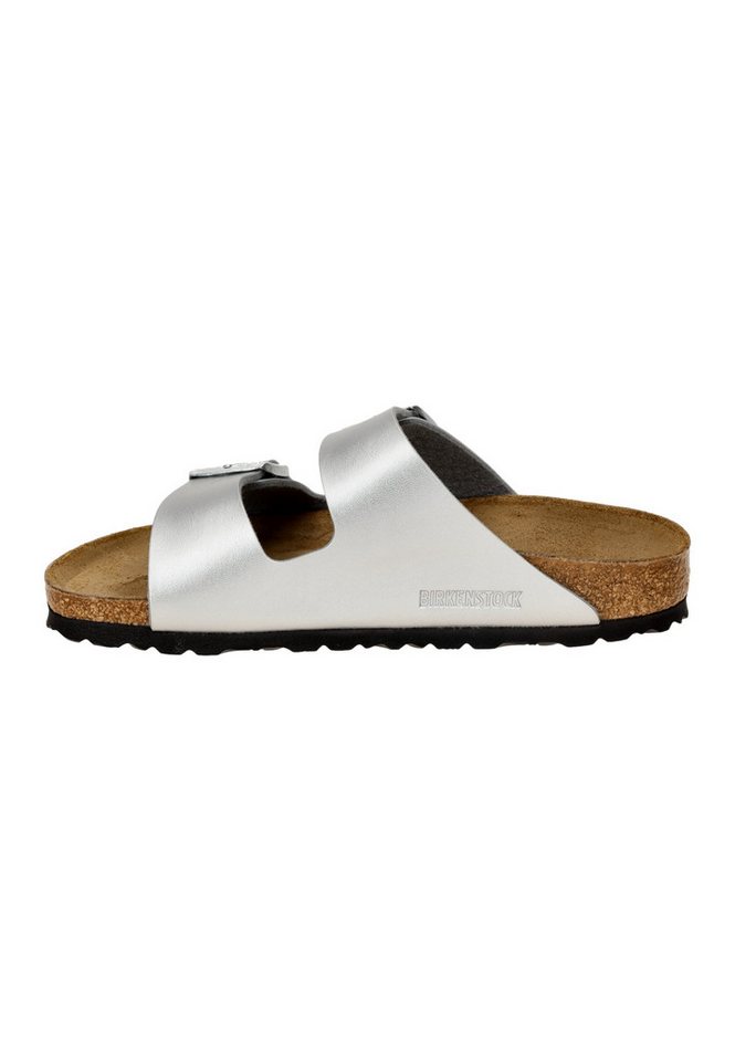 Birkenstock Pantolette Arizona BF Silver Pantolette von Birkenstock