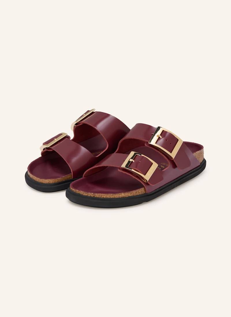 Birkenstock Pantolette Arizona Droplet Buckle rot von Birkenstock