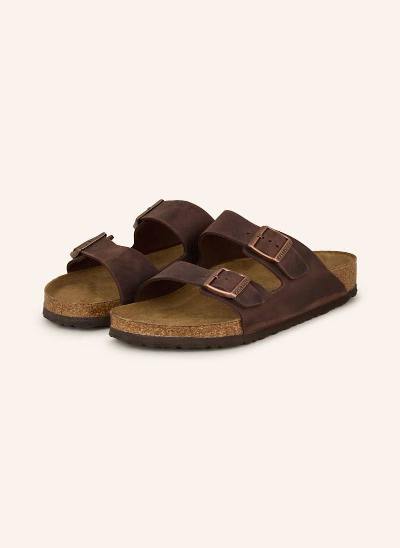 Birkenstock Pantoletten Arizona Bs braun von Birkenstock