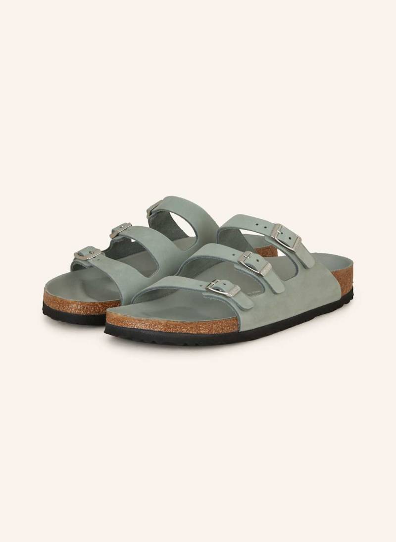 Birkenstock Pantoletten Florida Fresh grau von Birkenstock