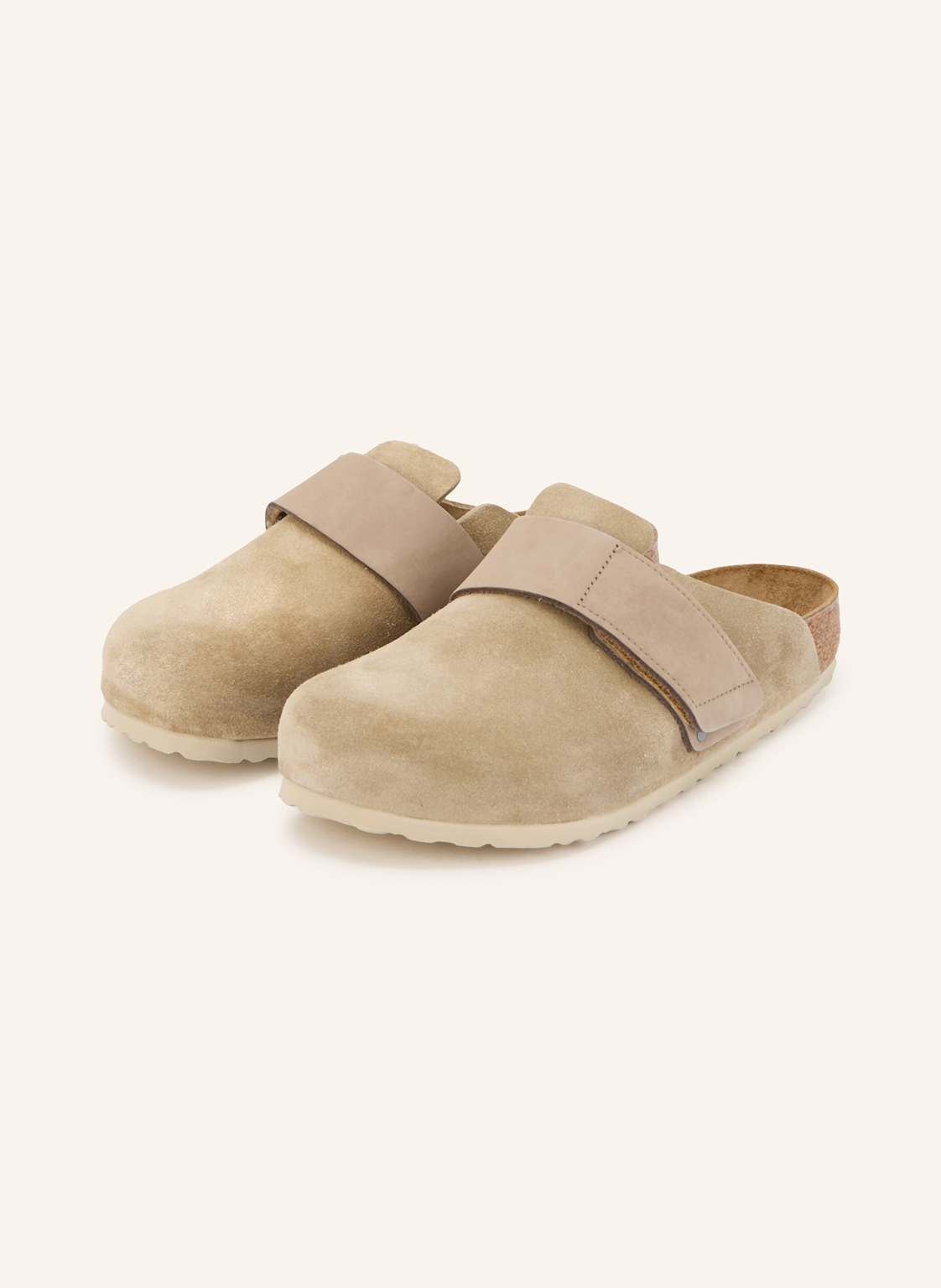 Birkenstock Pantoletten Loma beige von Birkenstock