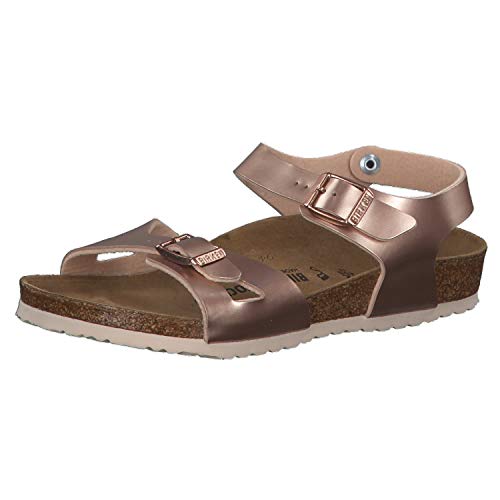 Birkenstock Rio Electric Metallic Sandale Kinder - 28 von Birkenstock