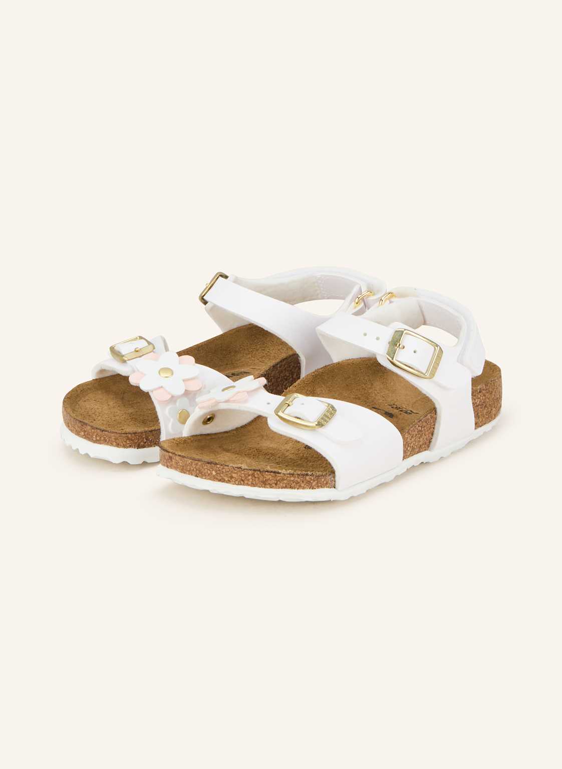 Birkenstock Sandalen Rio weiss von Birkenstock