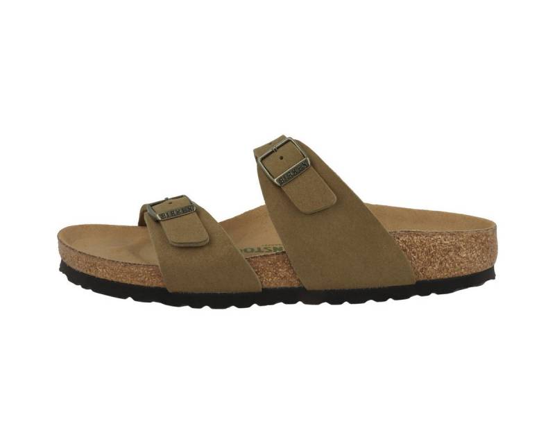 Birkenstock Sydney Synthetik schmal Damen Sandale Sandaletten, Sommerschuhe, Badeschuhe, Riemchen, Schlappen von Birkenstock