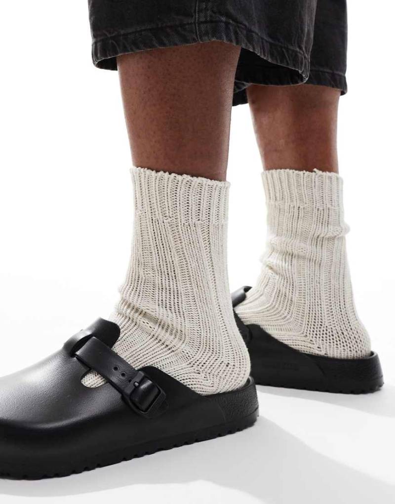 Birkenstock - Twist - Herren-Baumwollsocken in Beige-Neutral von Birkenstock