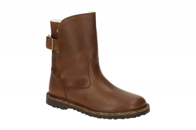 Birkenstock UPPSALA SHEARLING 1026168 hell-braun - Winterstiefelette f?r Damen von Birkenstock