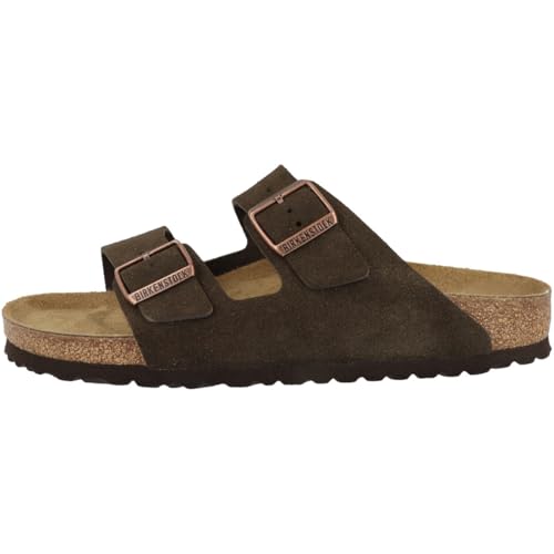 Birkenstock Unisex Erwachsene Sandale Arizona Veloursleder schmal von Birkenstock