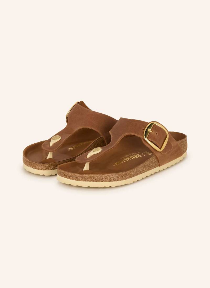 Birkenstock Zehentrenner Gizeh Big Buckle braun von Birkenstock