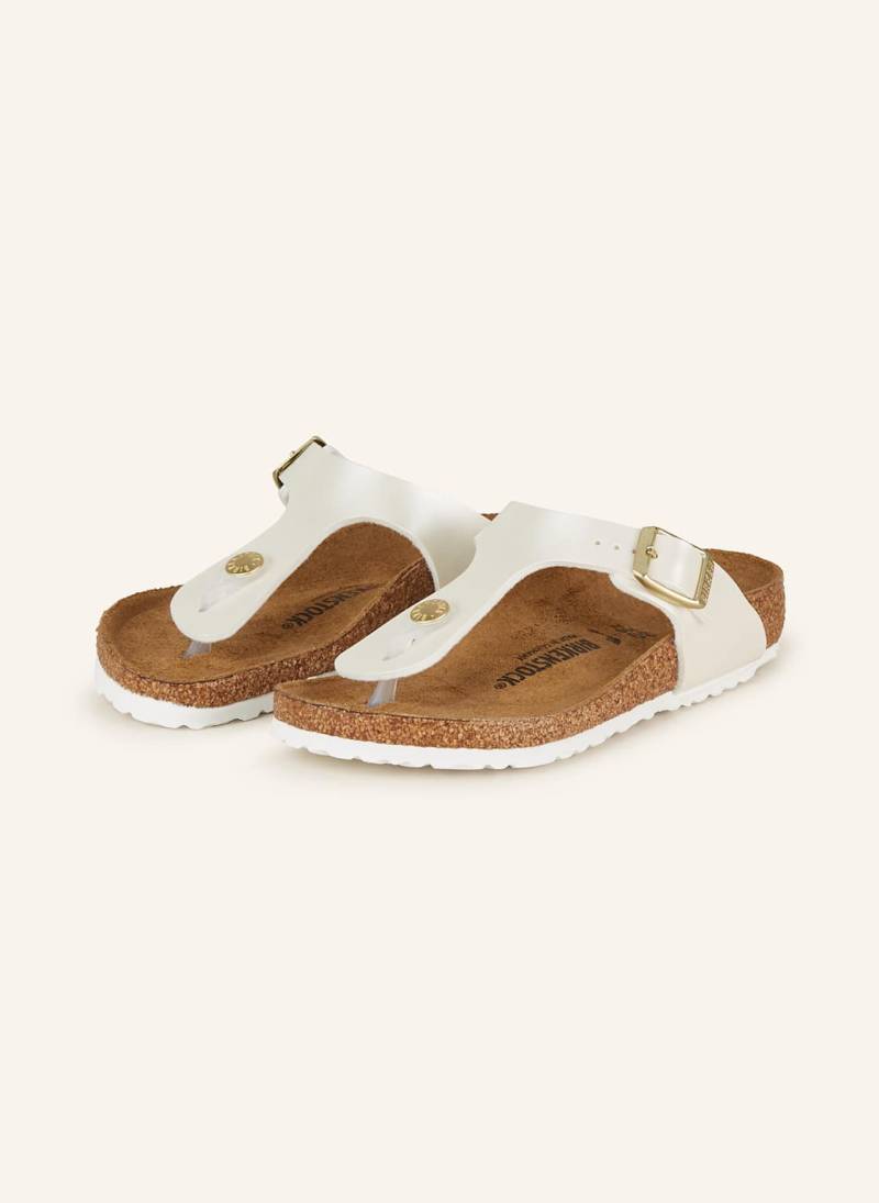Birkenstock Zehentrenner Gizeh weiss von Birkenstock