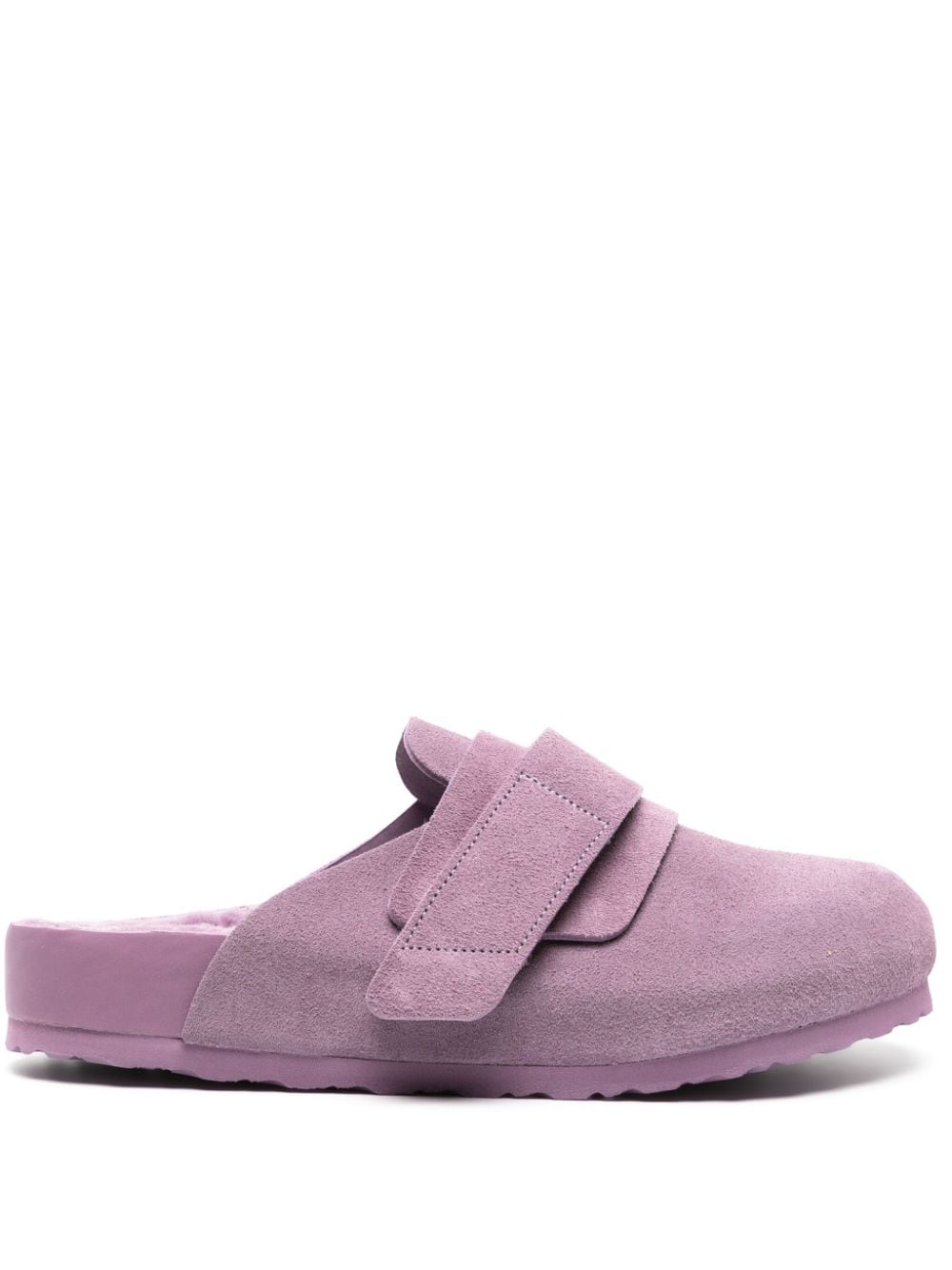 Birkenstock x Tekla Nagoya Clogs aus Wildleder - Violett von Birkenstock