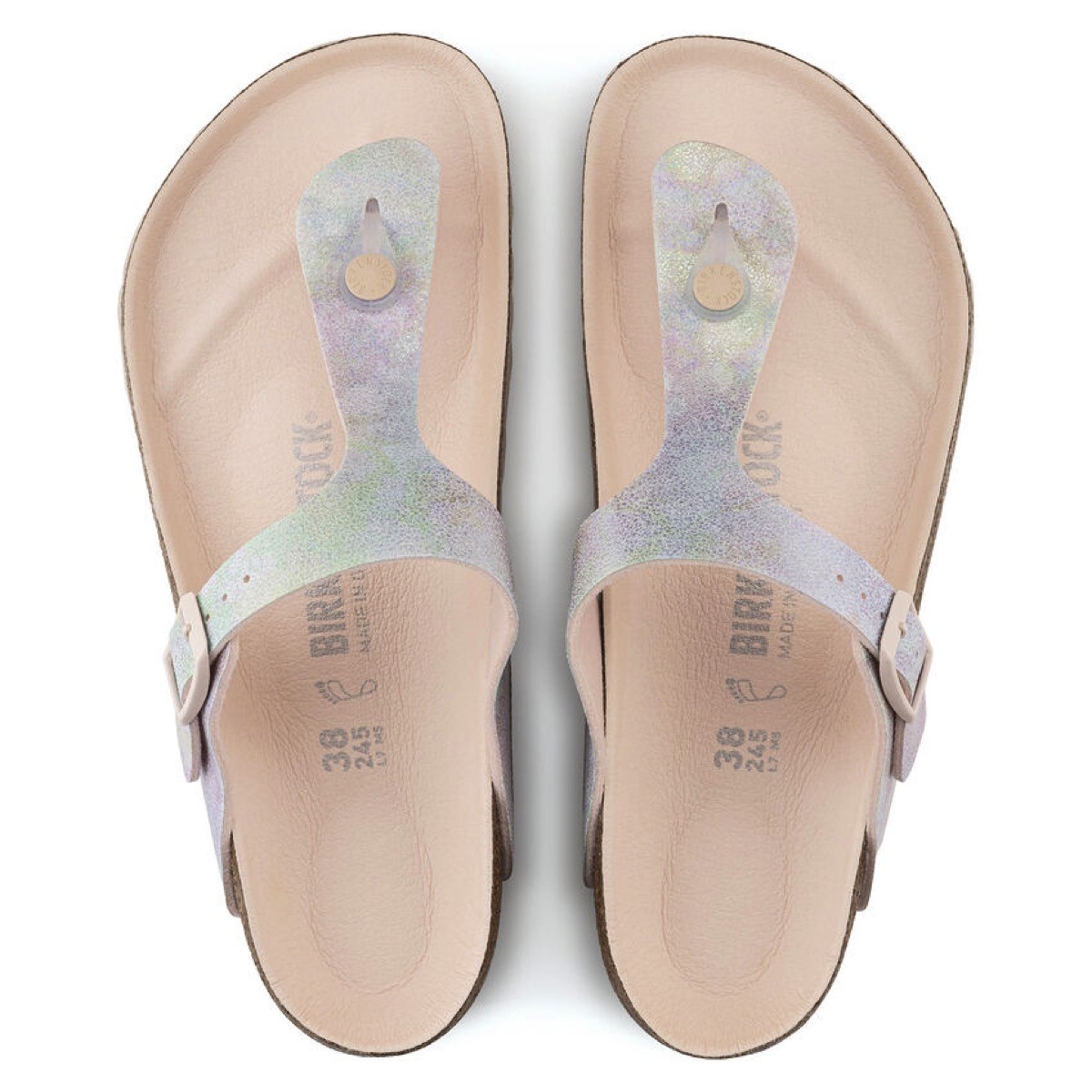 Gizeh MF Iridescent Light Rose VEG Birkenstock | vegane S... 41 von Birkenstock