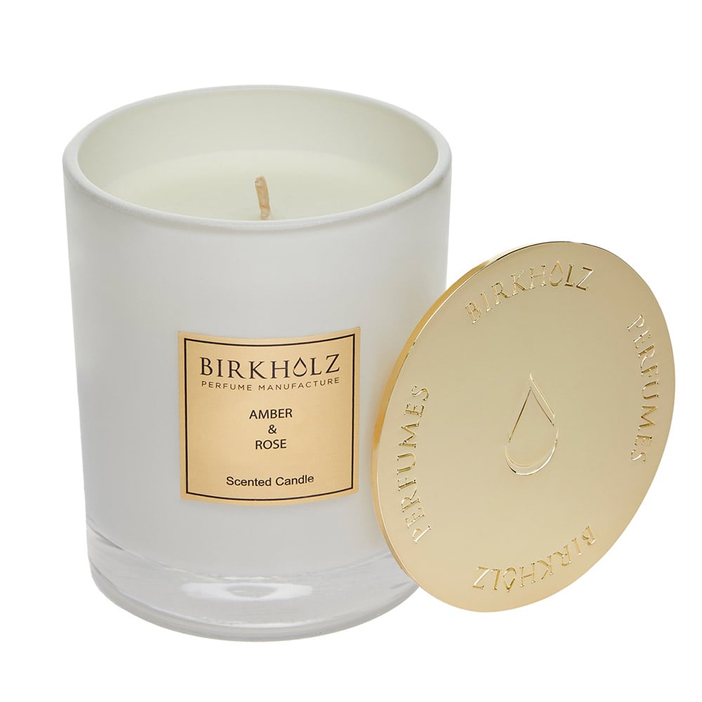 Birkholz Scented Candle Collection Scented Candle Amber & Rose 200 g von Birkholz