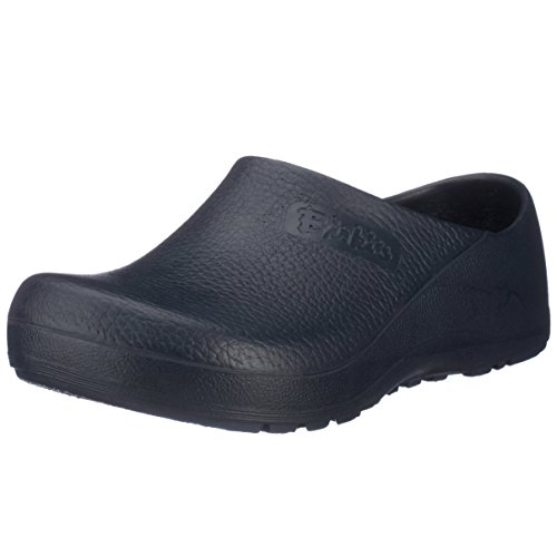 Birki Profi 074071, Unisex - Erwachsene Clogs & Pantoletten, weites Fußbett, PU, blau (Blue), EU 36 von BIRKENSTOCK