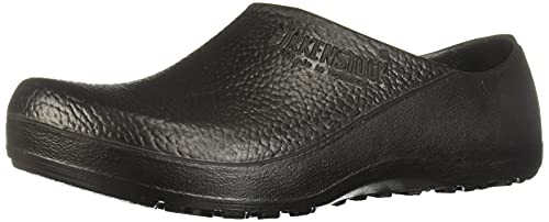 Birki Profi Birki 074011, Unisex - Erwachsene Clogs & Pantoletten, weites Fußbett, PU, schwarz (Black), EU 35 von Birki's