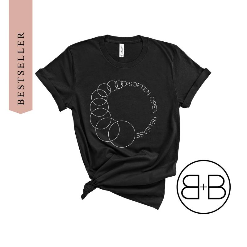 Zervix Dilatationsmessung Shirt© - Erweichen, Öffnen, Loslassen Shirt Geburtshelfer Geschenk Für Doula Hebamme von BirthAndBabeCo