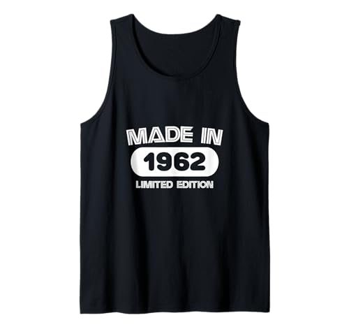 1962 Männer- und Frauengeburtstag Tank Top 1962 Männer- und Frauengeburtstag Tank Top von Birthday 1962