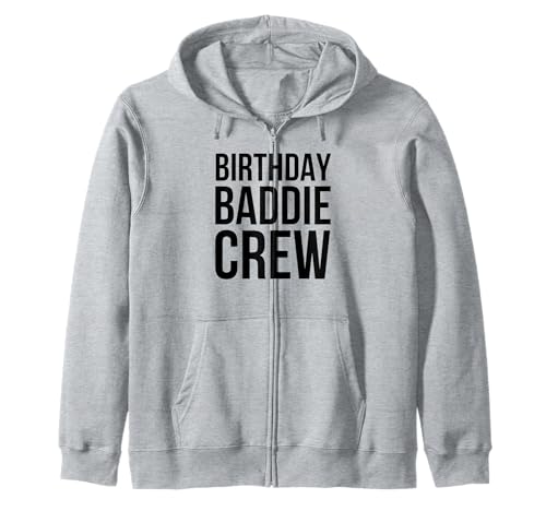 Geburtstag Baddie Crew Frauen Süße Geburtstagsfeier Kapuzenjacke Geburtstag Baddie Crew Frauen Süße Geburtstagsfeier Kapuzenjacke von Birthday Baddie Apparel Co.