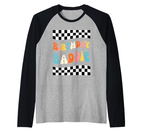 Geburtstag Baddie Frauen Cute Birthday Party Spaß Groovy Raglan Geburtstag Baddie Frauen Cute Birthday Party Spaß Groovy Raglan von Birthday Baddie Apparel Co.