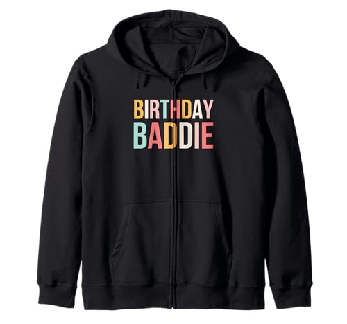 Geburtstag Baddie Frauen Cute Birthday Party niedlich Kapuzenjacke Geburtstag Baddie Frauen Cute Birthday Party niedlich Kapuzenjacke von Birthday Baddie Apparel Co.