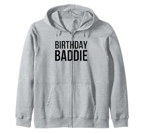 Geburtstag Baddie Frauen Süße Geburtstagsfeier Kapuzenjacke Geburtstag Baddie Frauen Süße Geburtstagsfeier Kapuzenjacke von Birthday Baddie Apparel Co.