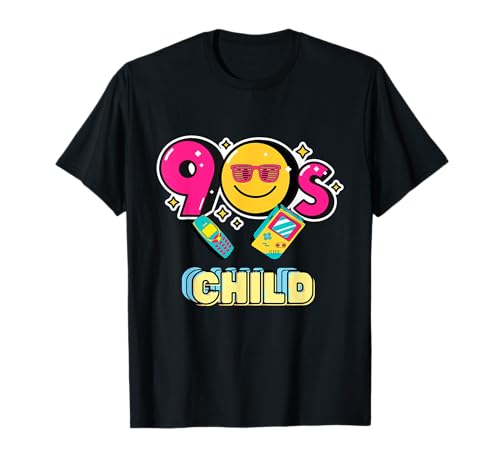 Mädchen Party 90er Jahre Kind Retro T-Shirt von Special Lipstick Gifts Store