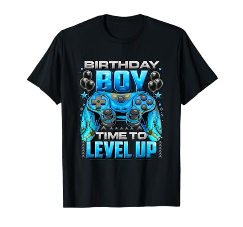 Geburtstag Junge Time to Level Up Video Gamer Geburtstag Jungen T-Shirt Geburtstag Junge Time to Level Up Video Gamer Geburtstag Jungen T-Shirt von Birthday Boy Time to Level Up
